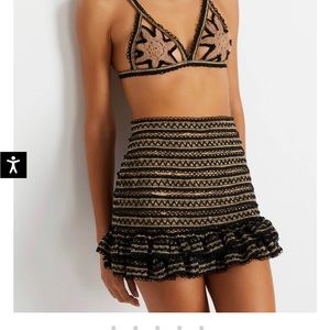 PatBo Ruffle Skort Size 4 NWT